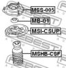 FEBEST MSHB-CSF Protective Cap/Bellow, shock absorber